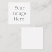 2,5" x 2,5" informatiekaartje (Voorkant / Achterkant)