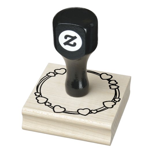 2,5" x 2,5" rubberstempel (Stempel)