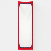 2,5' x 8' Banner DIY Sjabloon TEKST TOEVOEGEN FOTO (Verticaal)