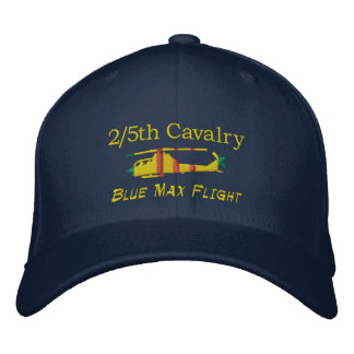 2/5th Cavalry Blue Max AH-1G Cobra geborduurd Pet