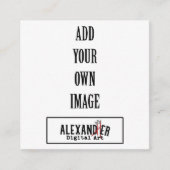 2,5x2,5" Label of Informatiekaartje (Voorkant)