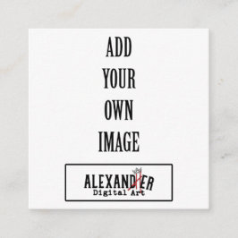 2,5x2,5" Label of Informatiekaartje