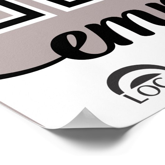 2.5X3IN foto medewerker van de maand display Poste Poster (Hoek)