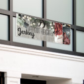 2.5'x6' Business Aankondiging katoenen planten bes Spandoek (Buitenkant Gebouw)