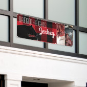 2.5'x6' Business Aankondiging Red Buffalo Beer BLA Spandoek (Buitenkant Gebouw)