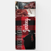 2.5'x6' Business Aankondiging Red Buffalo Beer BLA Spandoek (Verticaal)