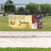 2.5'x6' Business Aankondiging Sunny Morning Boerde Spandoek (Insitu)