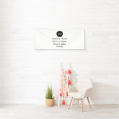 2,5'X6' reclamebanner voor beurs met eigen logo  Spandoek (Insitu)