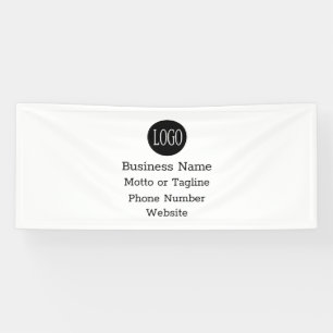 2,5'X6' reclamebanner voor beurs met eigen logo Spandoek