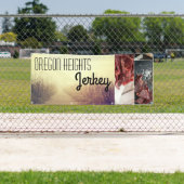 2.5'x6' Zakelijke Aankondiging Zonsopgang Pad Wand Spandoek (Insitu)