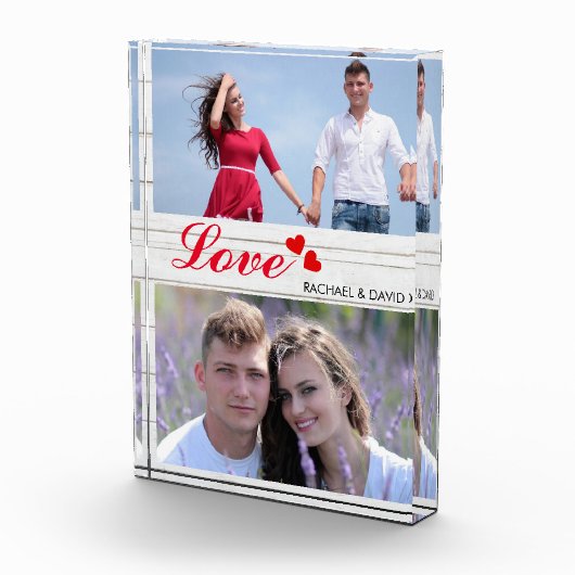 2 Aangepaste fotoliefhebberijen genaamd Fotoblokke Fotoblokken (Rechts)