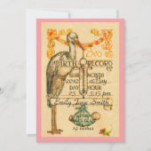 2 Aankondiging van een ronde roze  stijl (Voorkant)