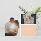 2 Aankondiging van eenvoudig Verloving voor foto's (Staand voorkant)