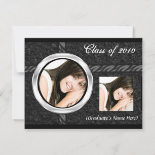 2 Aankondiging van elk jaar Photo Black Afstuderen