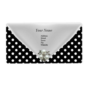 2 Adres van 2 Etiket van de "Orde het Elegante Wit