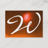 2 AGATE monogram wit blauw geel Visitekaartje (Achterkant)