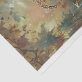 2 Alligators Renaissance Era Decoupage Tissuepapier (Detail)