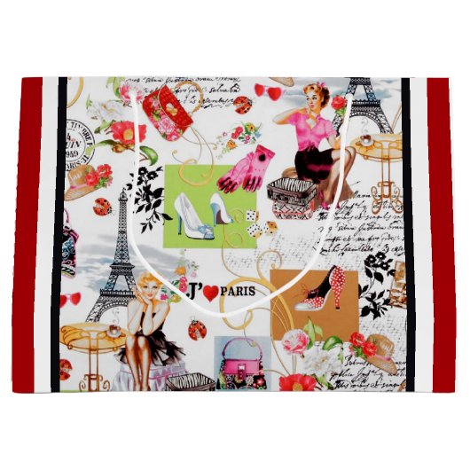 2 april in Parijs Groot Cadeauzakje (Voorkant)