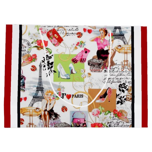 2 april in Parijs Groot Cadeauzakje (Achterkant)