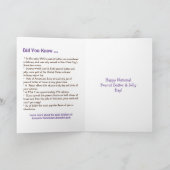 2 april is Nationale Pindakaas en Jam-dag Kaart (Binnen)