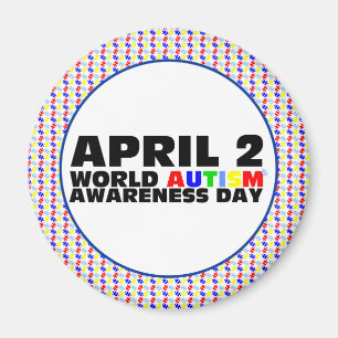 2 april, Werelddag van autisme Magneet