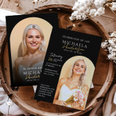 2 Arch Foto's Viering van het Leven / Begrafenis / Kaart