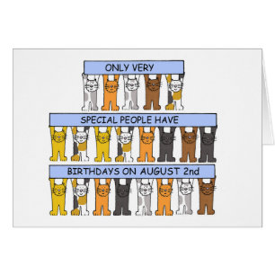 2 augustus Cartoon Katten
