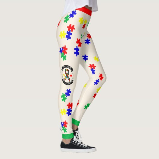 # 2 Autisme Bewustzijn - Leggings (Rechts)