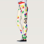 # 2 Autisme Bewustzijn - Leggings (Links)