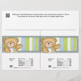 2 Baby Beer Snoep Bar Wrappers Party Favors