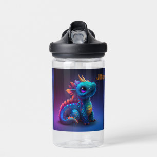 2 Baby Dragon Naam kind toevoegen Cute Waterfles