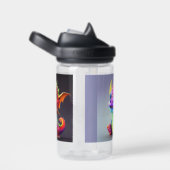 2 Baby Dragon Naam kind toevoegen Cute Waterfles (Rechts)