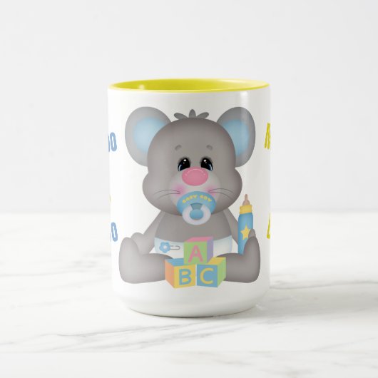 #2 Baby shower Gift Combo Mok (Midden)