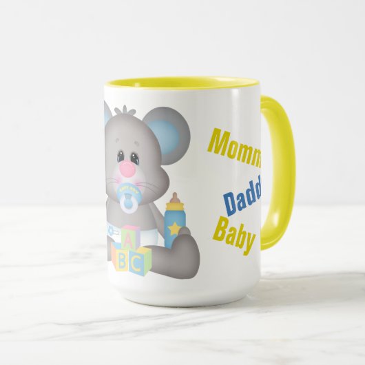 #2 Baby shower Gift Combo Mok (Voorkant rechts)