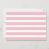 2 Ballerina verjaardagsuitnodiging omzetten Kaart (Achterkant)