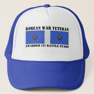 2 BATTLE STARS KOREAN WAR VETERAN TRUCKER PET