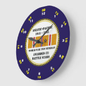 2 BATTLE STARS WWI Asiatic Pacific Veteran Grote Klok (Hoek)