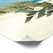 2 "Beach"-leerstoelen Foto Afdruk (Hoek)