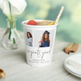 2 Bedankt van het Afstudeerder van de Congratie va Papieren Bekers