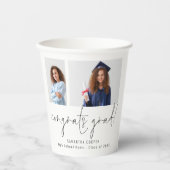 2 Bedankt van het Afstudeerder van de Congratie va Papieren Bekers (Voorkant)