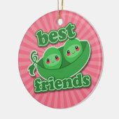 2 BESTE VRIENDEN KERAMISCH ORNAMENT (Links)