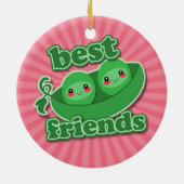 2 BESTE VRIENDEN KERAMISCH ORNAMENT (Achterkant)