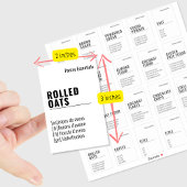 2 bij 3 Meertalig Spaans Frans Pantry Label