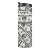 $2 Bil Geld Patroon Thermosbeker (Geroteerd rechts)