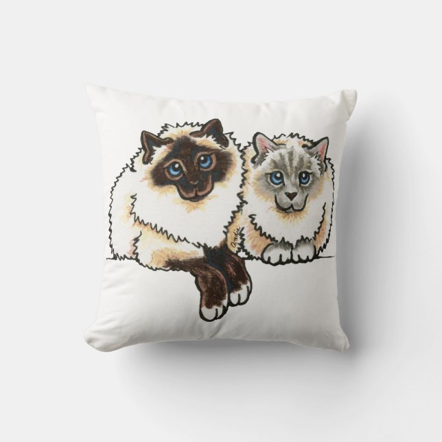 2 Birman Kussen (Voorkant)