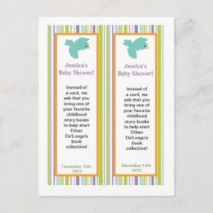 2 Bladwijzer Furry Woodland Animals Uitnodiging Briefkaart