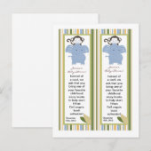 2 Bladwijzer Safari Vrienden Uitnodiging Briefkaart (Voorkant / Achterkant)