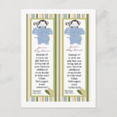 2 Bladwijzer Safari Vrienden Uitnodiging Briefkaart (Voorkant)