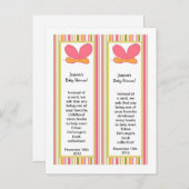 2 Bladwijzer Tropische punchdieren Uitnodiging Briefkaart (Voorkant / Achterkant)