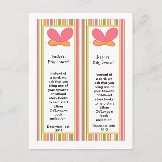 2 Bladwijzer Tropische punchdieren Uitnodiging Briefkaart (Voorkant)